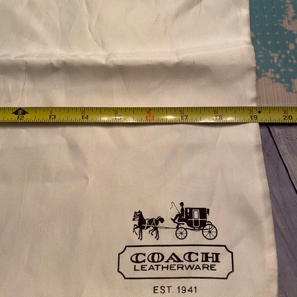 Coach Ivory Drawstring Bag - Picture 5 of 6